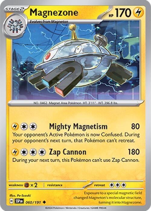 Magnezone 060/191 Uncommon Surging Sparks Pokémon card