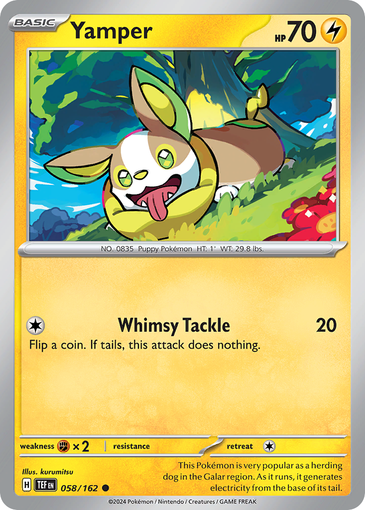 Yamper 058/162 Common Temporal Forces