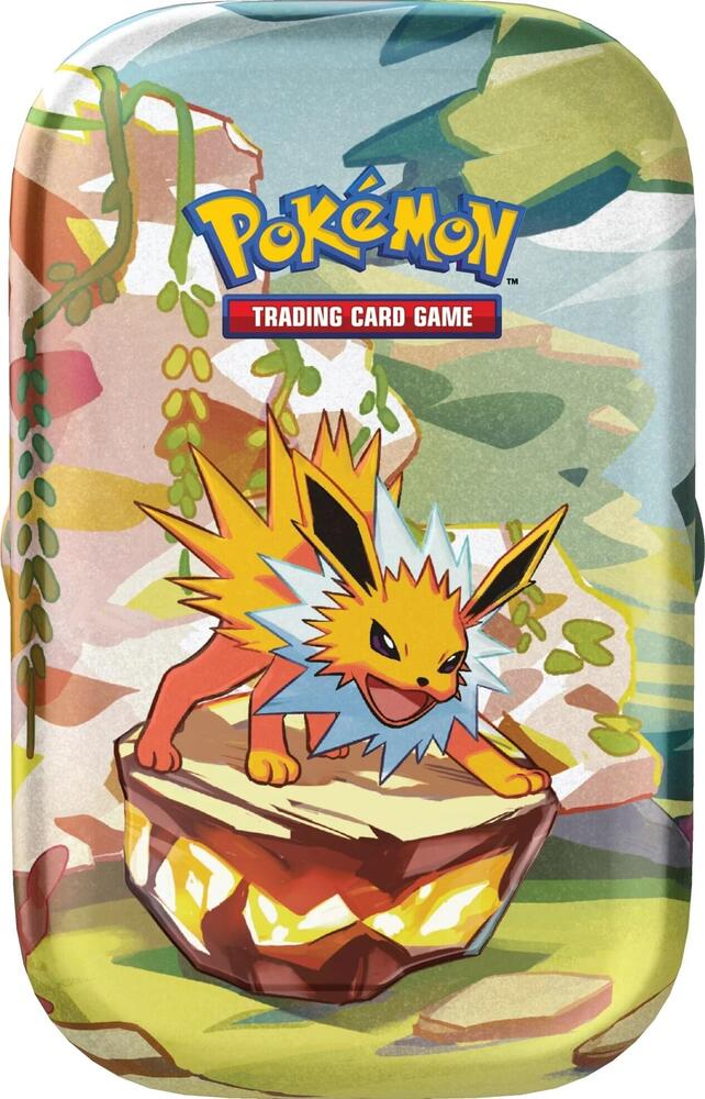Prismatic Evolutions Mini Tin [Jolteon] Pokémon card