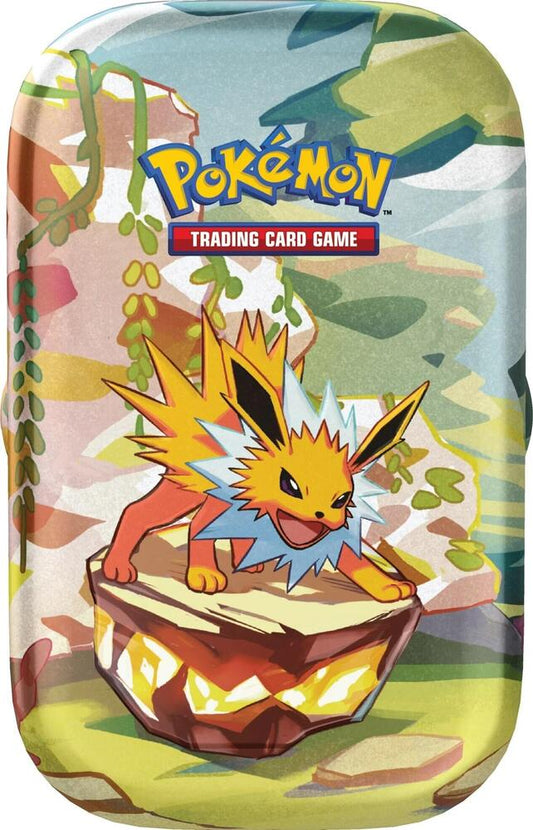 Prismatic Evolutions Mini Tin [Jolteon] Pokémon card