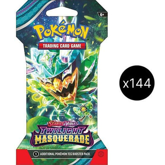 Twilight Masquerade Sleeved Booster Pack Case Pokémon card