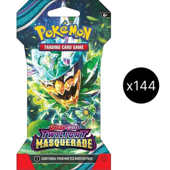 Twilight Masquerade Sleeved Booster Pack Case Pokémon card