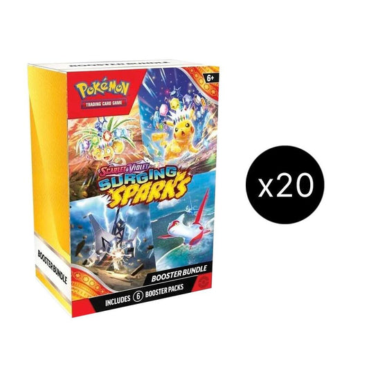Surging Sparks Booster Bundle Case (LGS) - SV08: Surging Sparks