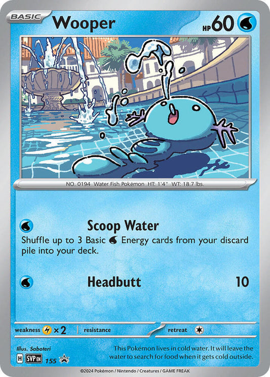 Wooper - 155 - 155 Promo SV: Scarlet & Violet Promo Cards