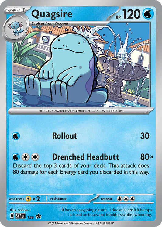 Quagsire - 156 - 156 Promo SV: Scarlet & Violet Promo Cards
