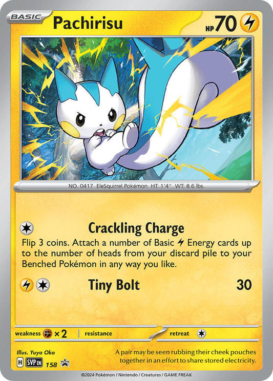 Pachirisu - 158 - 158 Promo SV: Scarlet & Violet Promo Cards