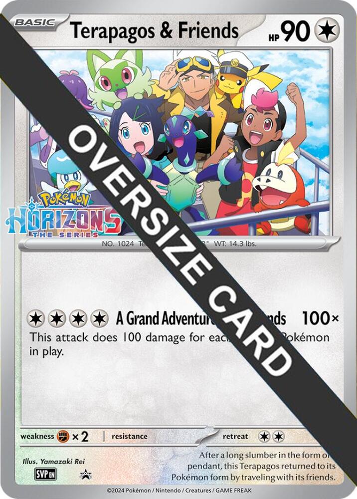 Terapagos & Friends Promo Jumbo Cards Pokémon card
