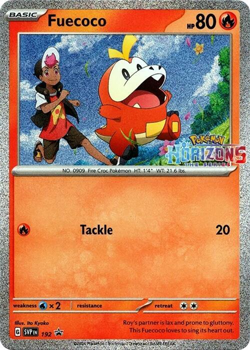 Fuecoco - 192 192 Promo Scarlet & Violet Promo Cards Pokémon card