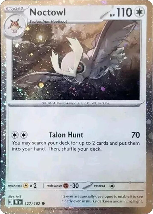 Noctowl - 127 (Cosmos Holo) 127/162 Promo Miscellaneous Cards & Products Pokémon card