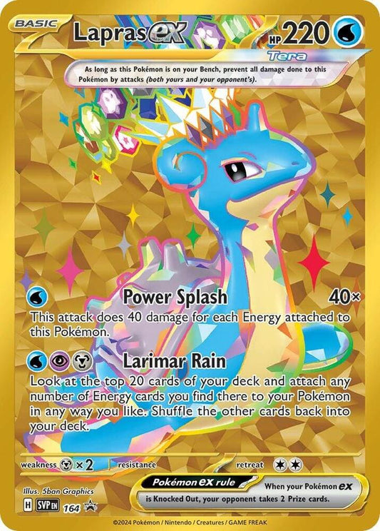 Lapras ex - 164 - 164 Promo SV: Scarlet & Violet Promo Cards