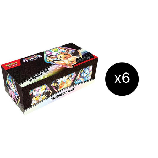 Prismatic Evolutions Surprise Box Case Pokémon card