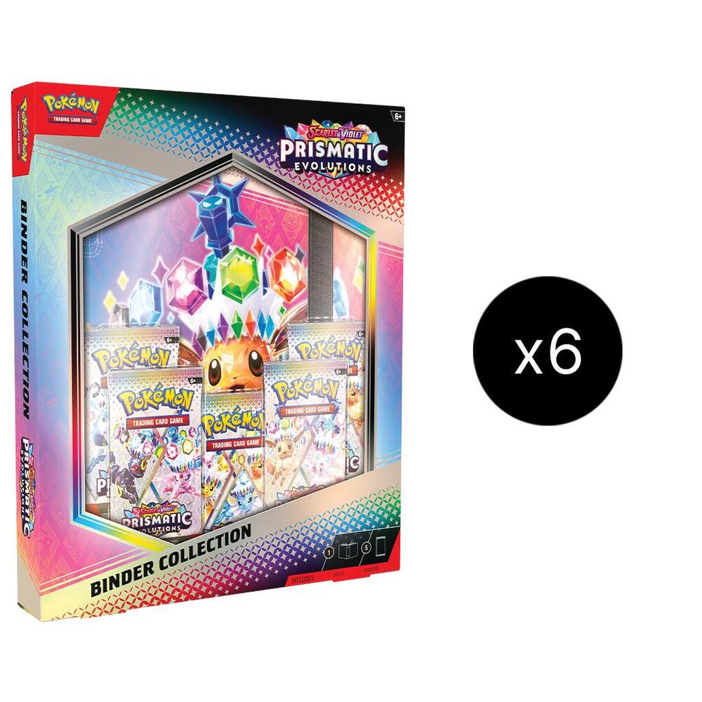 Prismatic Evolutions Binder Collection Case - SV: Prismatic Evolutions