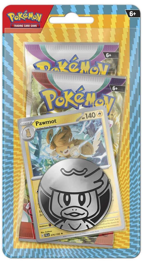 Checklane 2-Pack Blister [Pawmot] (1-tab) Miscellaneous Cards & Products Pokémon card