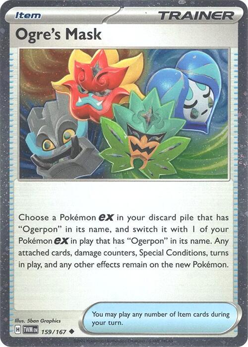 Ogre's Mask - 159/167 (Cosmos Holo) 159/167 Promo Miscellaneous Cards & Products Pokémon card