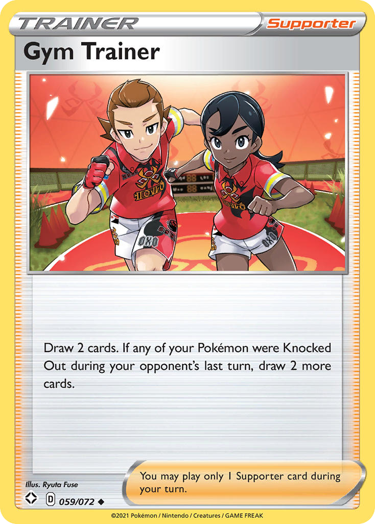 Gym Trainer 059/072 Uncommon Shining Fates