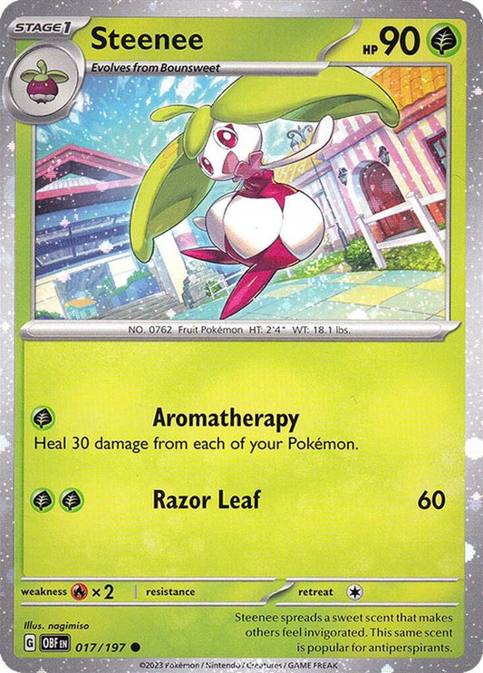 Steenee - 017/197 (Cosmos Holo) 017/197 Common Miscellaneous Cards & Products Pokémon card