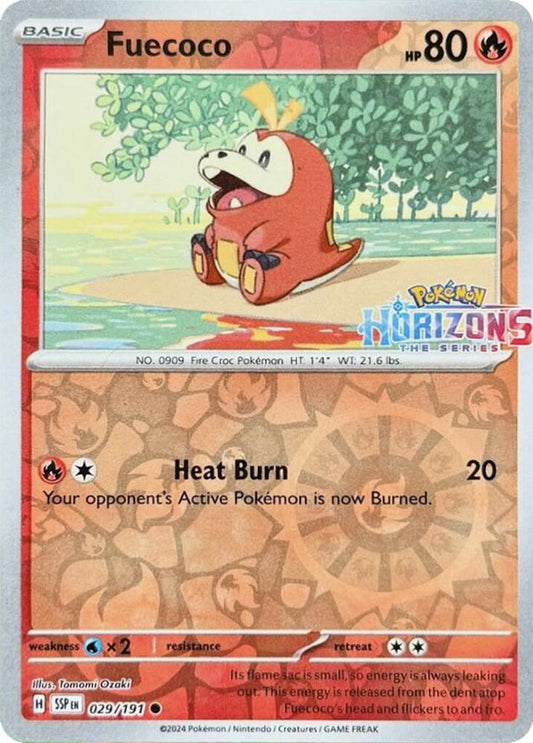 Fuecoco - 029/191 029/191 Common Miscellaneous Cards & Products Pokémon card
