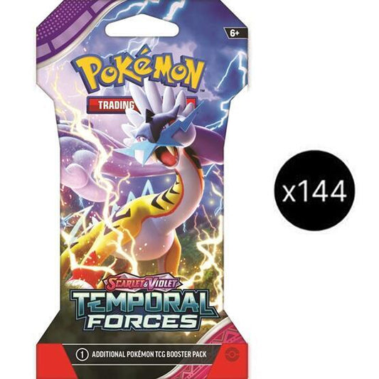 Temporal Forces Sleeved Booster Case Pokémon card