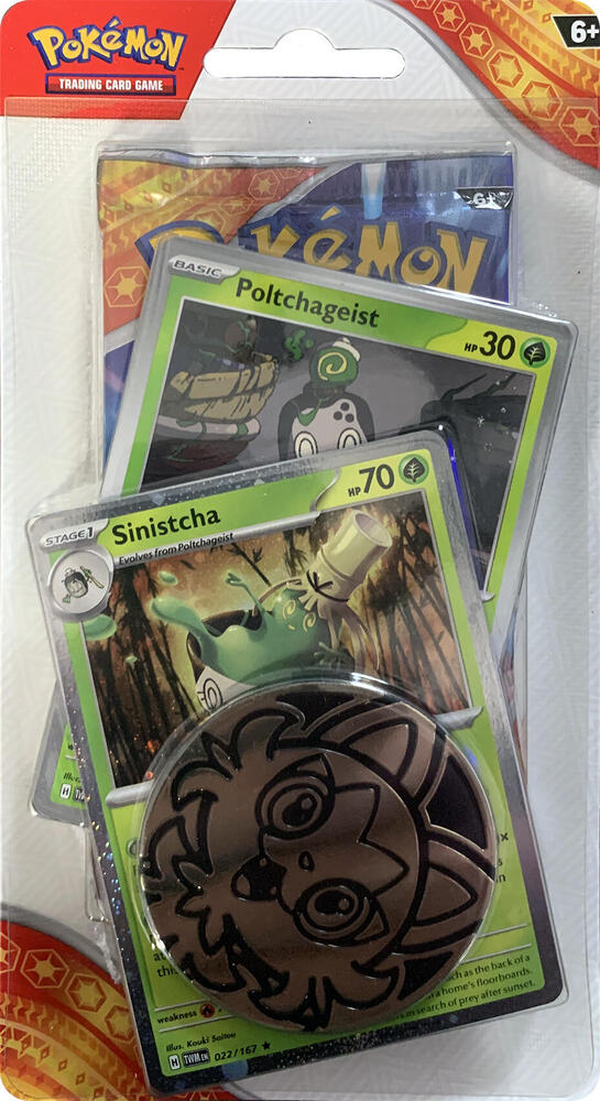 Surging Sparks Single Pack Blister [Sinistcha] Pokémon card