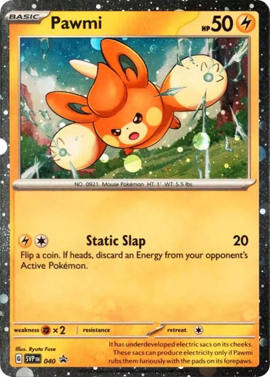 Pawmi - 040 (Cosmos Holo) - 040 Promo SV: Scarlet & Violet Promo Cards