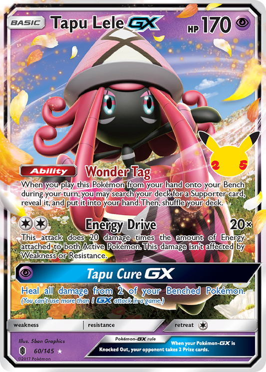 Tapu Lele-GX 060/025 Classic Collection Celebrations: Classic Collection