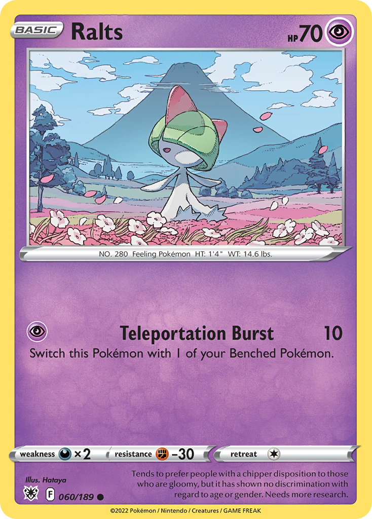 Ralts 060/189 Common Astral Radiance