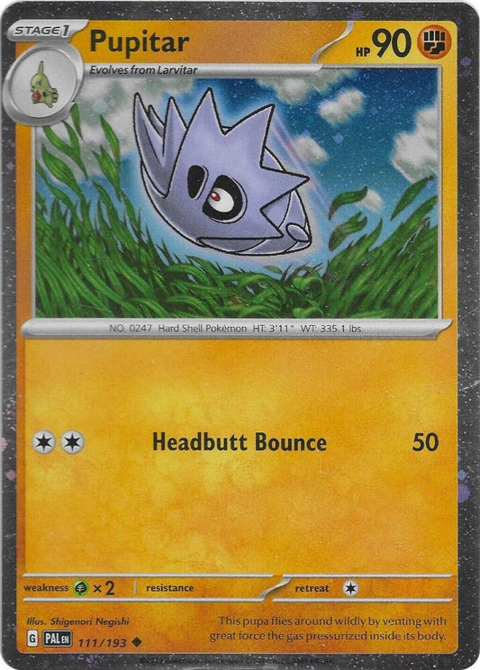 Pupitar - 111/193 (Cosmo Foil) 111/193 Promo Miscellaneous Cards & Products Pokémon card