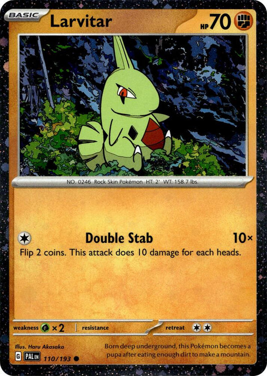 Larvitar - 110/193 (Cosmo Foil) 110/193 Promo Miscellaneous Cards & Products Pokémon card