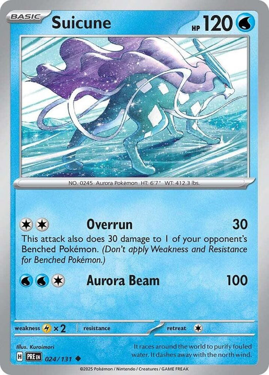 Suicune - 024/131 Uncommon SV: Prismatic Evolutions