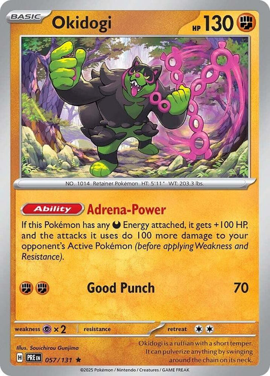 Okidogi - 057/131 Rare SV: Prismatic Evolutions