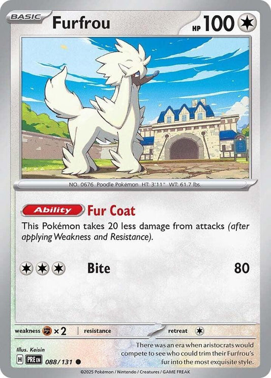 Furfrou - 088/131 Common SV: Prismatic Evolutions