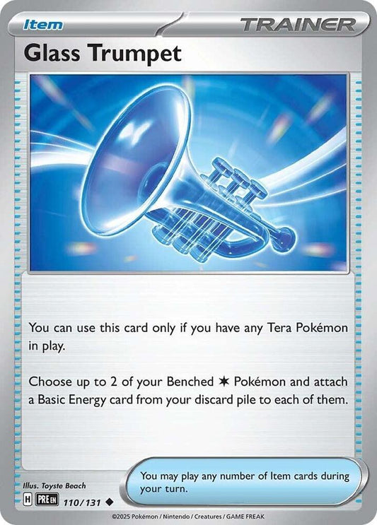 Glass Trumpet - 110/131 Uncommon SV: Prismatic Evolutions