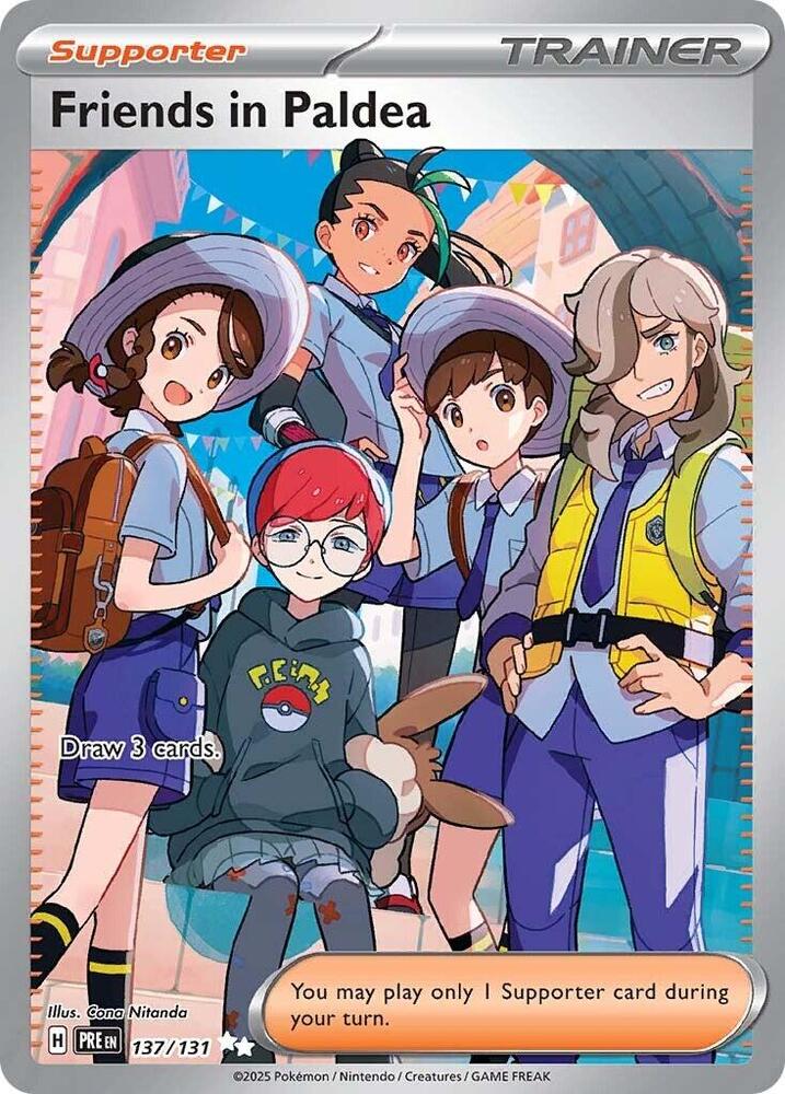 Friends in Paldea - 137/131 137/131 Ultra Rare Prismatic Evolutions Pokémon card