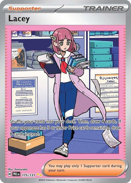 Lacey - 175/131 Special Illustration Rare SV: Prismatic Evolutions