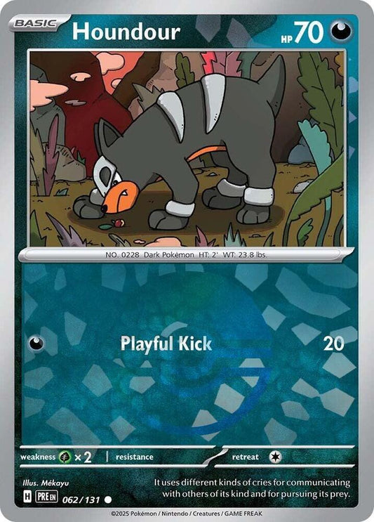 Houndour (Poke Ball Pattern) - 062/131 Common SV: Prismatic Evolutions