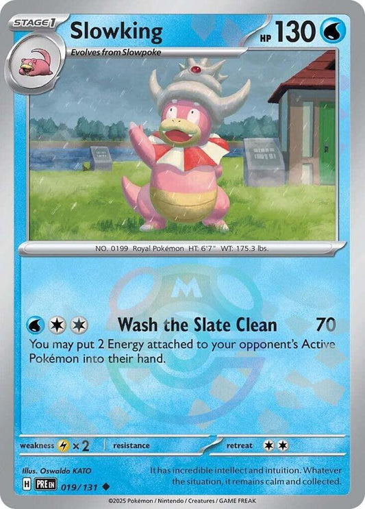 Slowking (Master Ball Pattern) - 019/131 Uncommon SV: Prismatic Evolutions