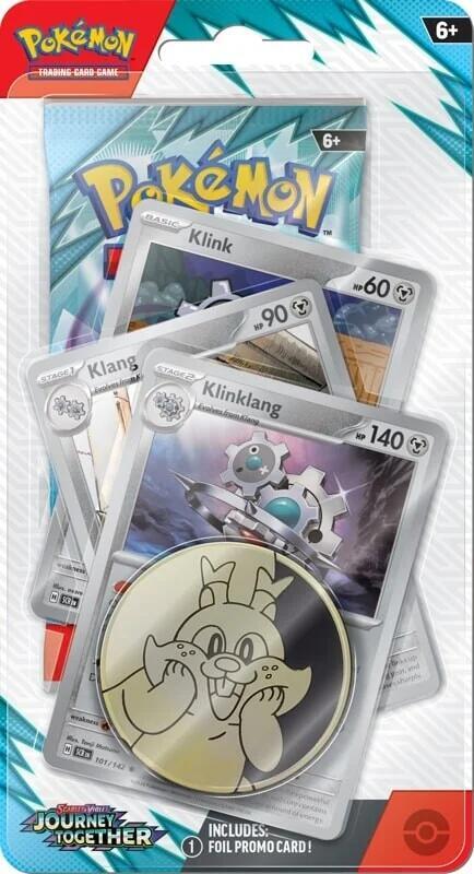Journey Together Premium Checklane Blister [Klinklang] Pokémon card
