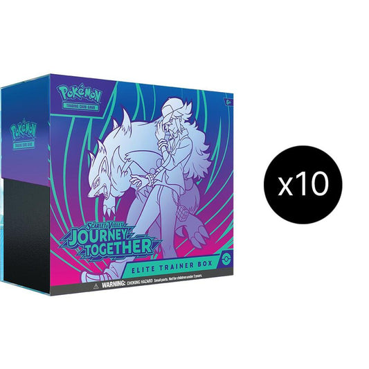 Journey Together Elite Trainer Box Case Pokémon card