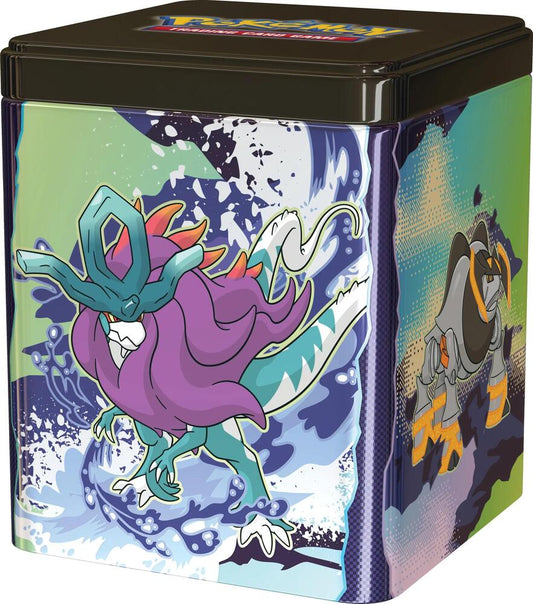 Pokemon Stacking Tin: Paradox Pokemon Miscellaneous Cards & Products Pokémon card