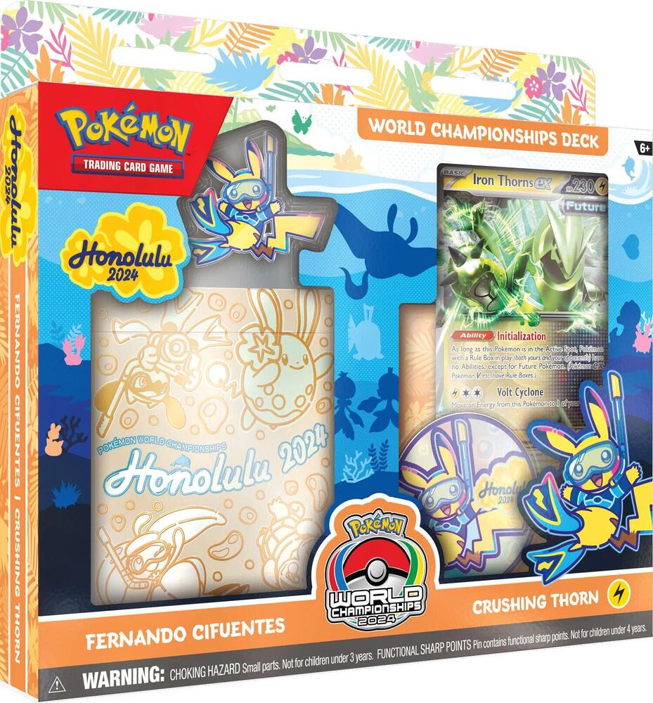 2024 World Championship Deck: Fernando Cifuentes (Crushing Thorn) World Championship Decks Pokémon card
