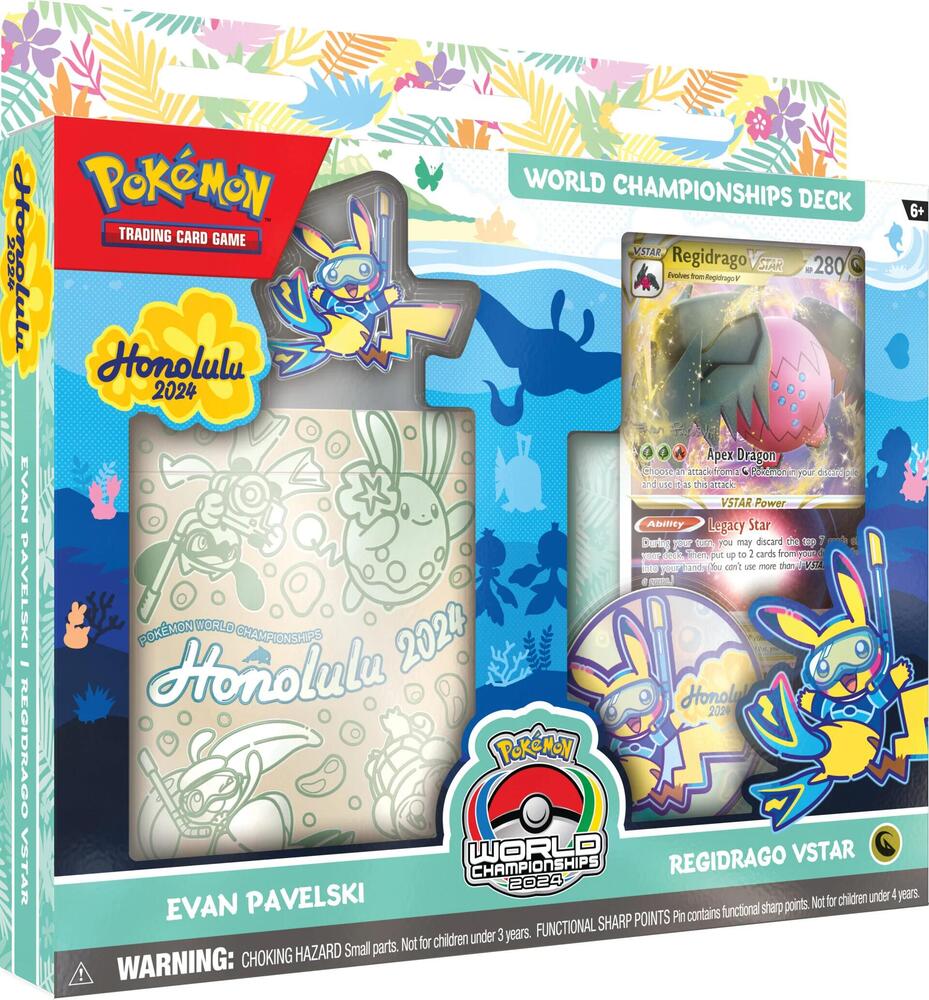 2024 World Championship Deck: Evan Pavelski (Regidrago VSTAR) World Championship Decks Pokémon card