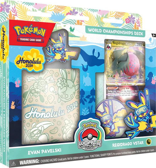 2024 World Championship Deck: Evan Pavelski (Regidrago VSTAR) World Championship Decks Pokémon card