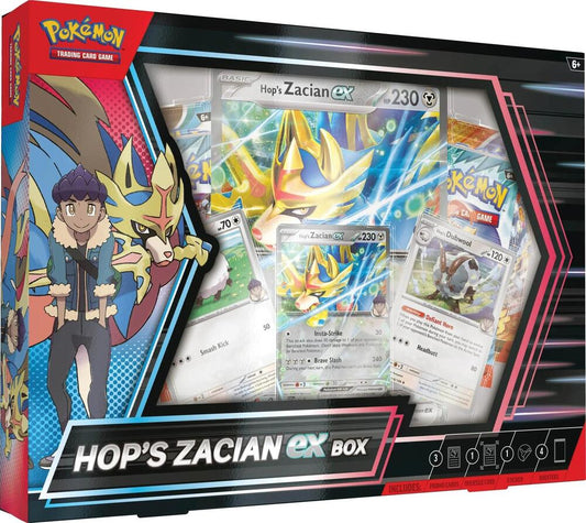 Hop's Zacian ex Box Miscellaneous Cards & Products Pokémon card