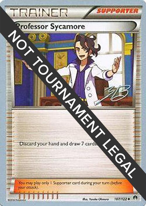 Professor Sycamore - 2017 (Zachary Bokhari) 107/122 Uncommon World Championship Decks Pokémon card