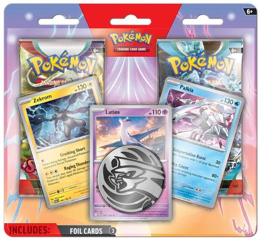 Enhanced 2-Pack Blister Pack [Latios, Zekrom & Palkia] Miscellaneous Cards & Products Pokémon card