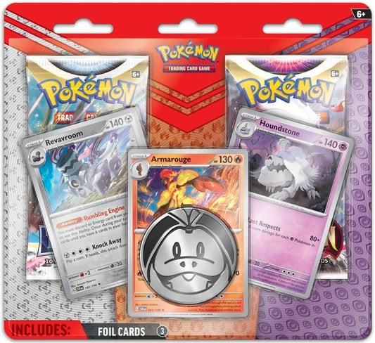 Enhanced 2-Pack Blister Pack [Armarouge, Revavroom & Houndstone] Miscellaneous Cards & Products Pokémon card