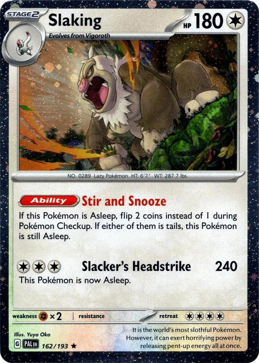 Slaking (Cosmos Holo) 162/193 Rare Miscellaneous Cards & Products Pokémon card