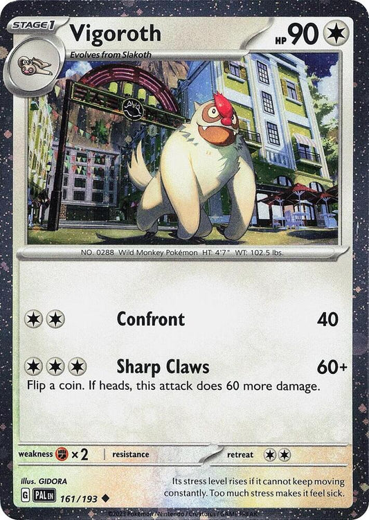 Vigoroth (Cosmos Holo) 161/193 Uncommon Miscellaneous Cards & Products Pokémon card