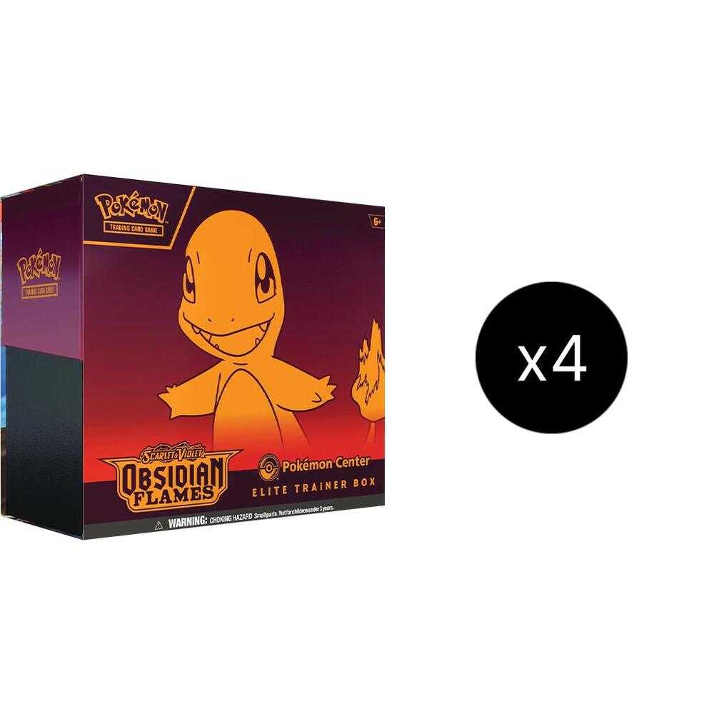 Obsidian Flames Pokemon Center Elite Trainer Box Case (Exclusive) - SV03: Obsidian Flames