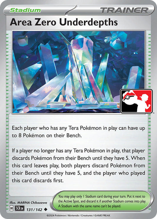 Area Zero Underdepths - 131/142 Uncommon Prize Pack Series Cards